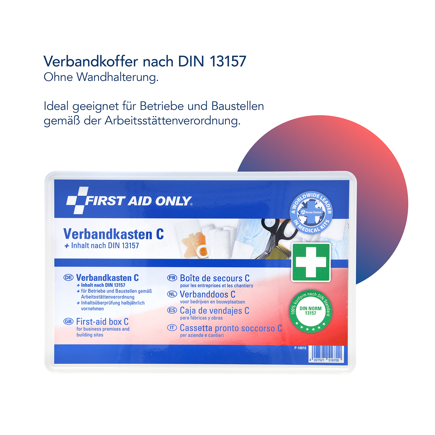 Verbandkasten C DIN 13157