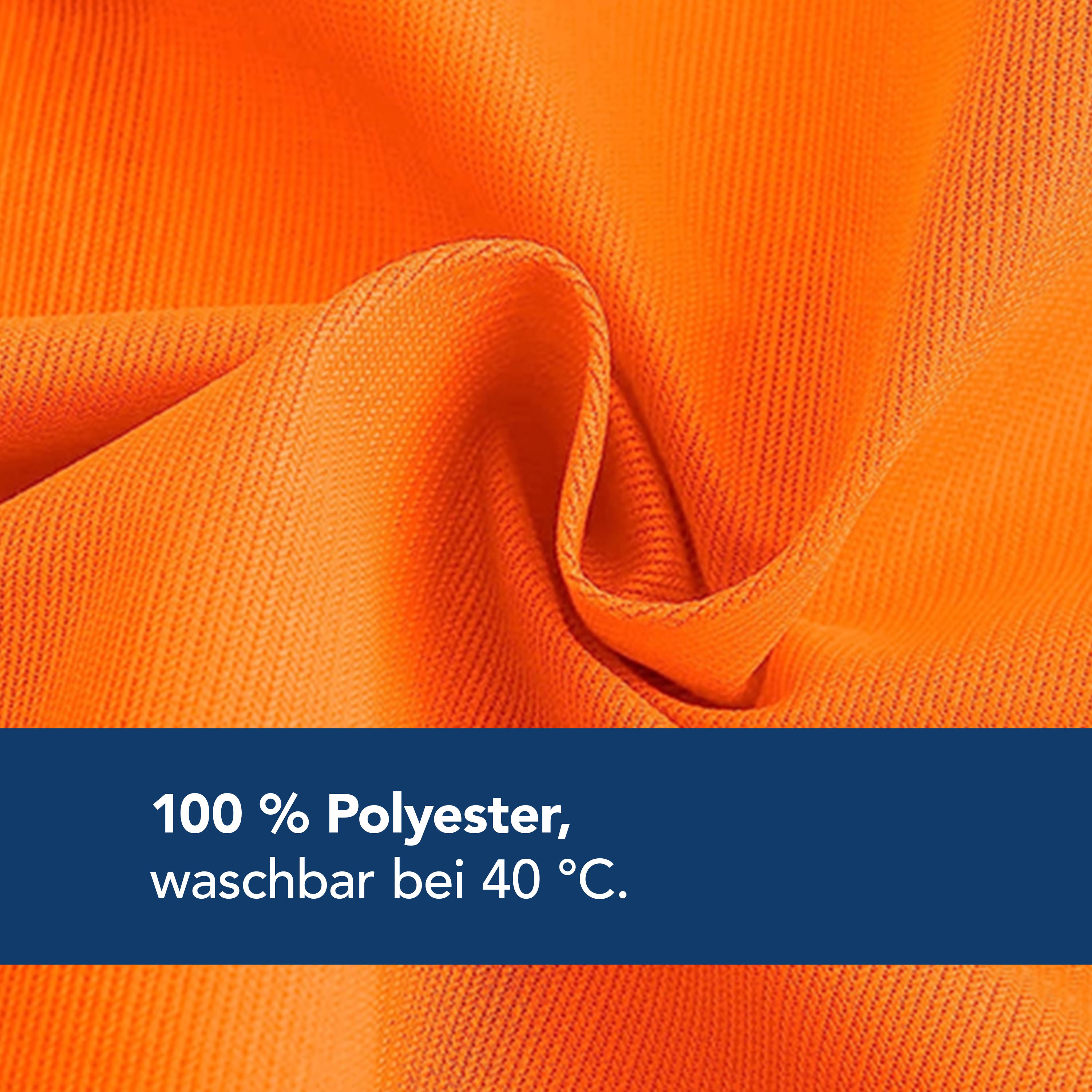 Kinderwarnweste 4-5 Jahre in Orange