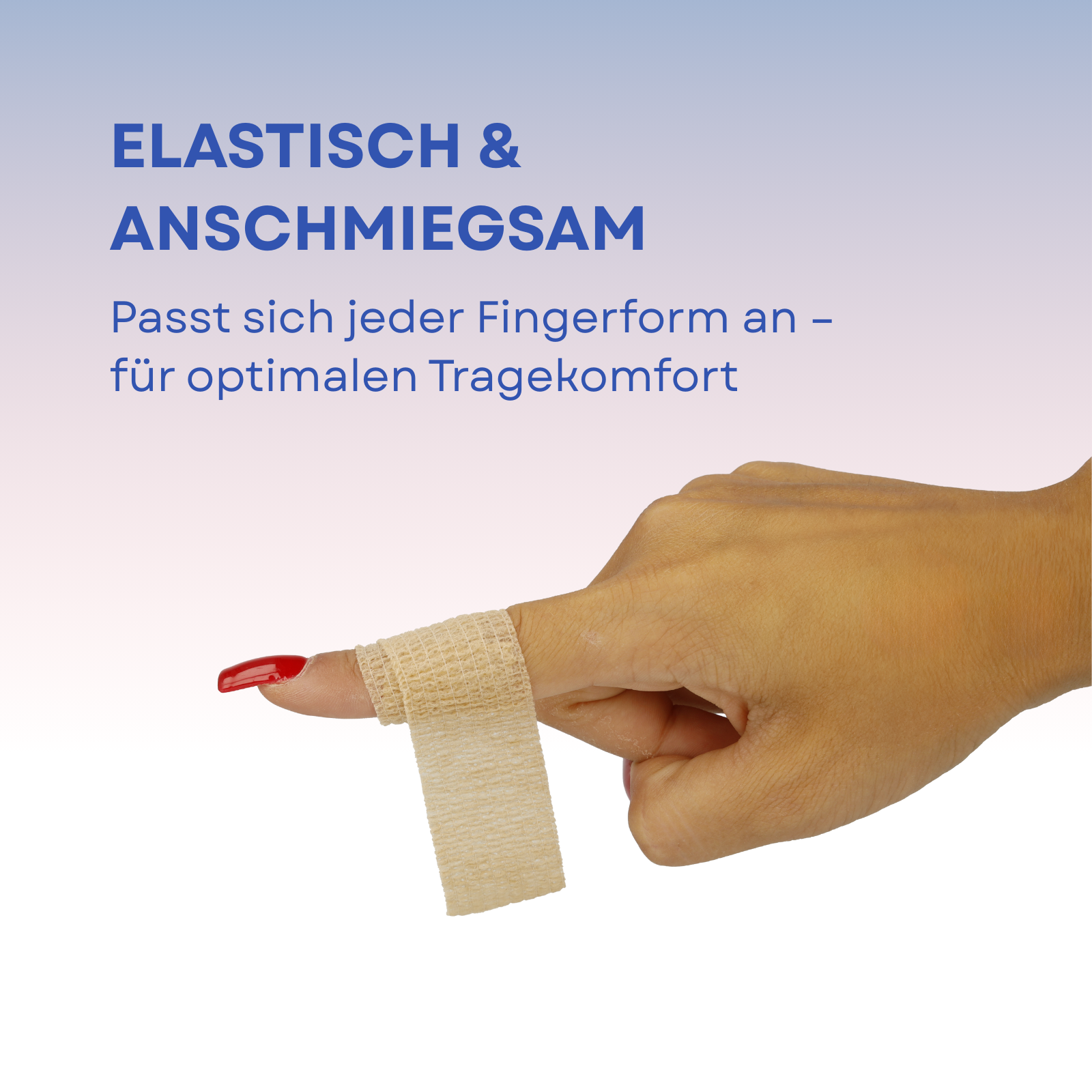 Selbsthaftender Fingerverband Rolle 8 Stück