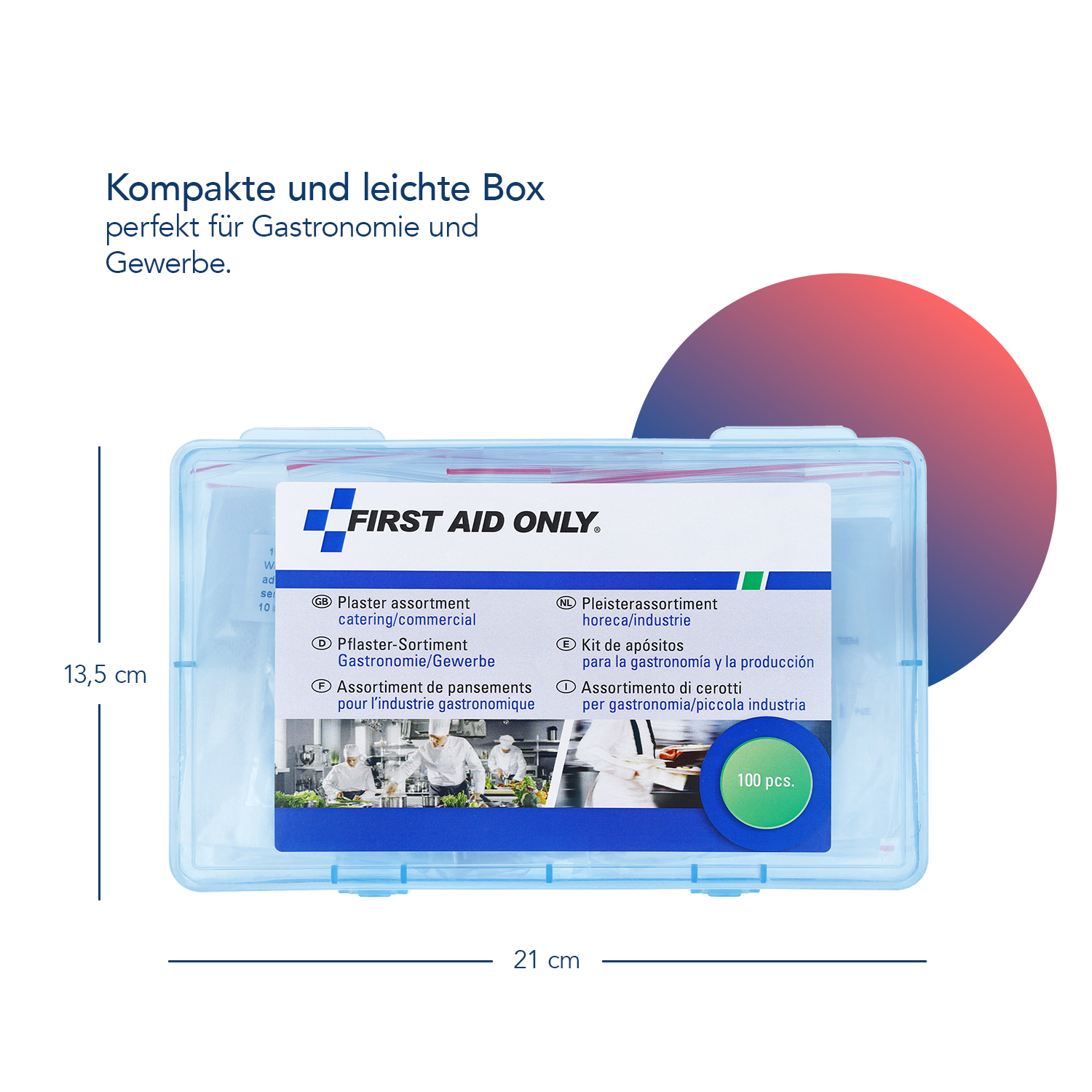 Pflasterset Gastronomie/Gewerbe (100 Stück)