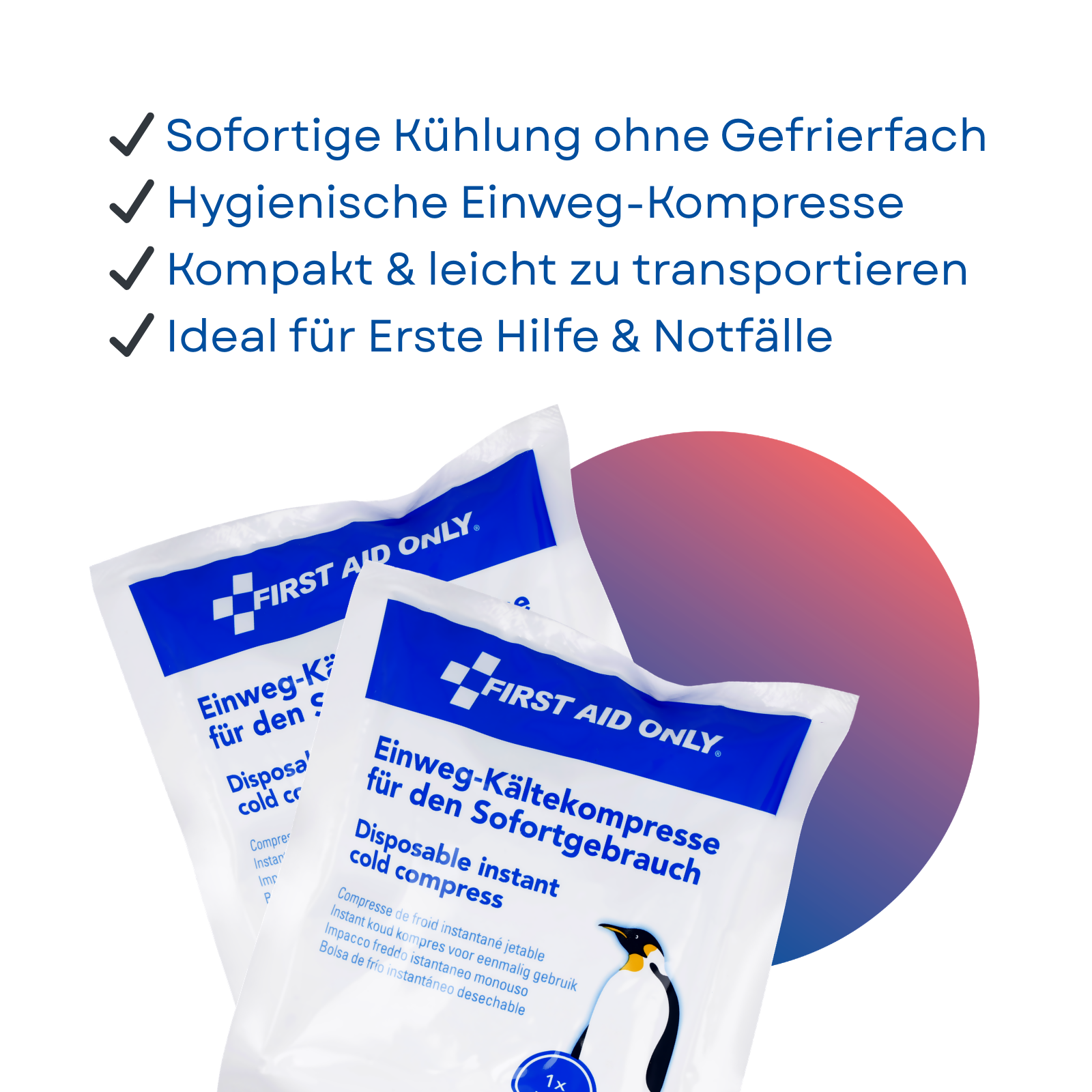 Einweg Kältekompressen 10 Stück