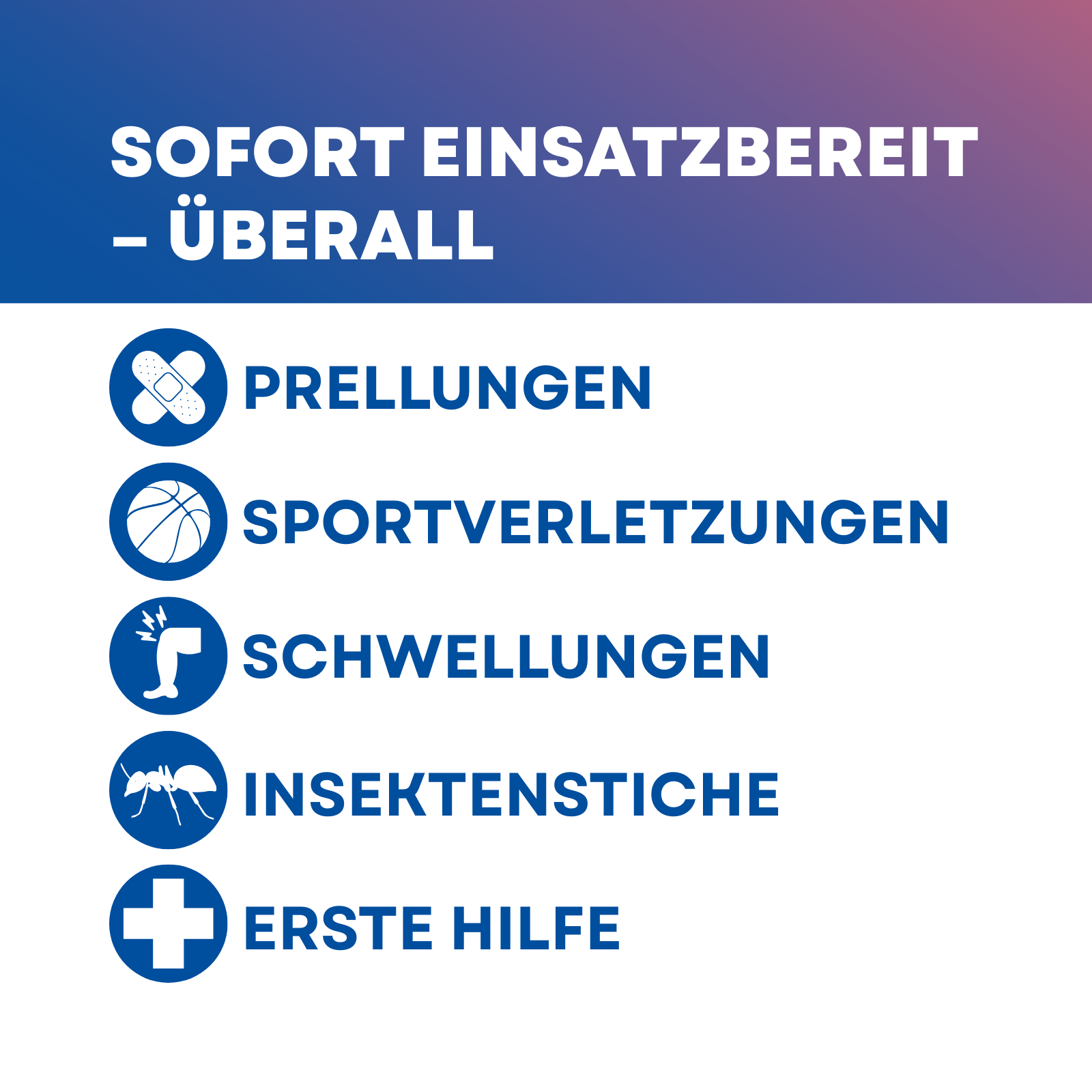 Einweg Kältekompressen 10 Stück