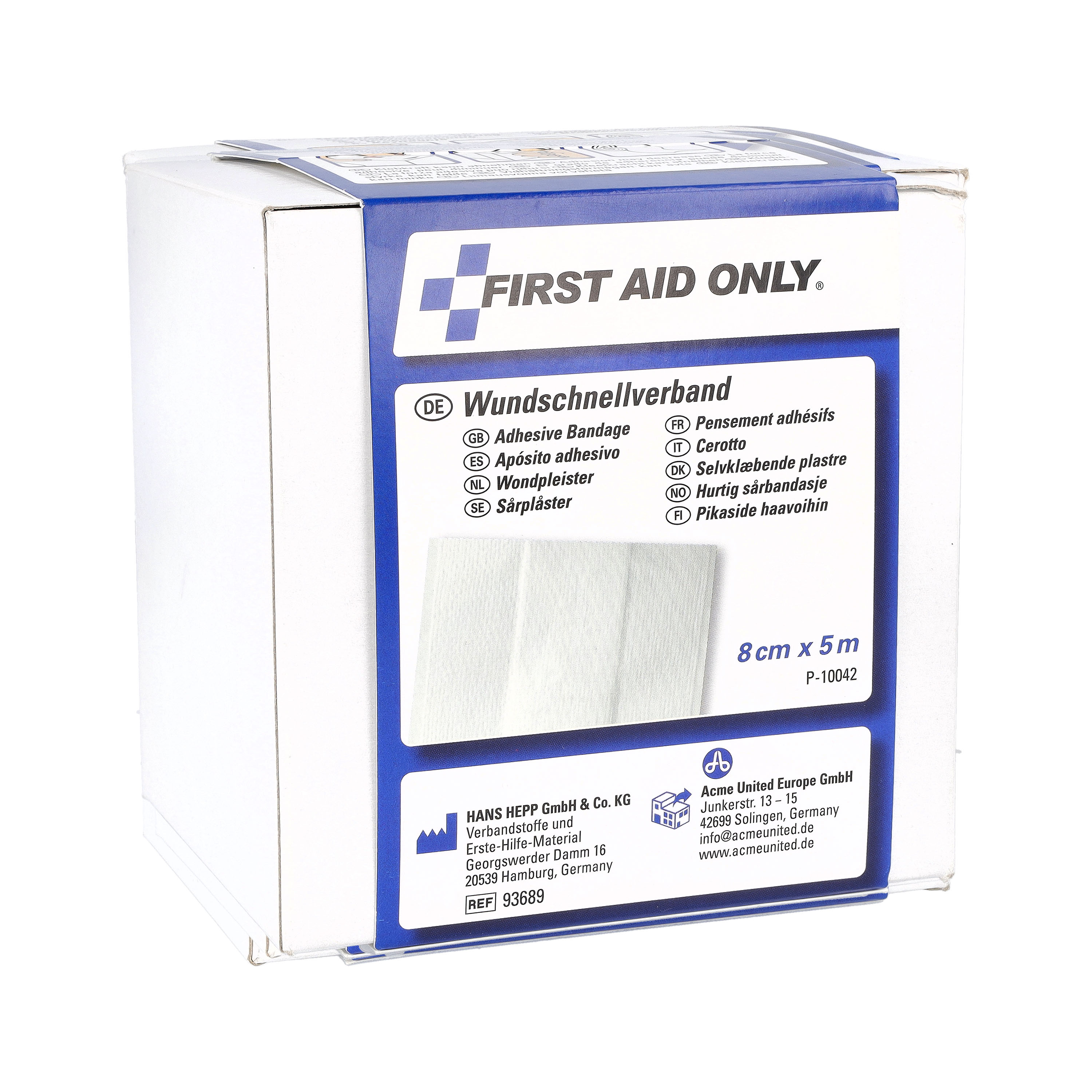 Pflaster Rolle 5 Meter x 8 cm