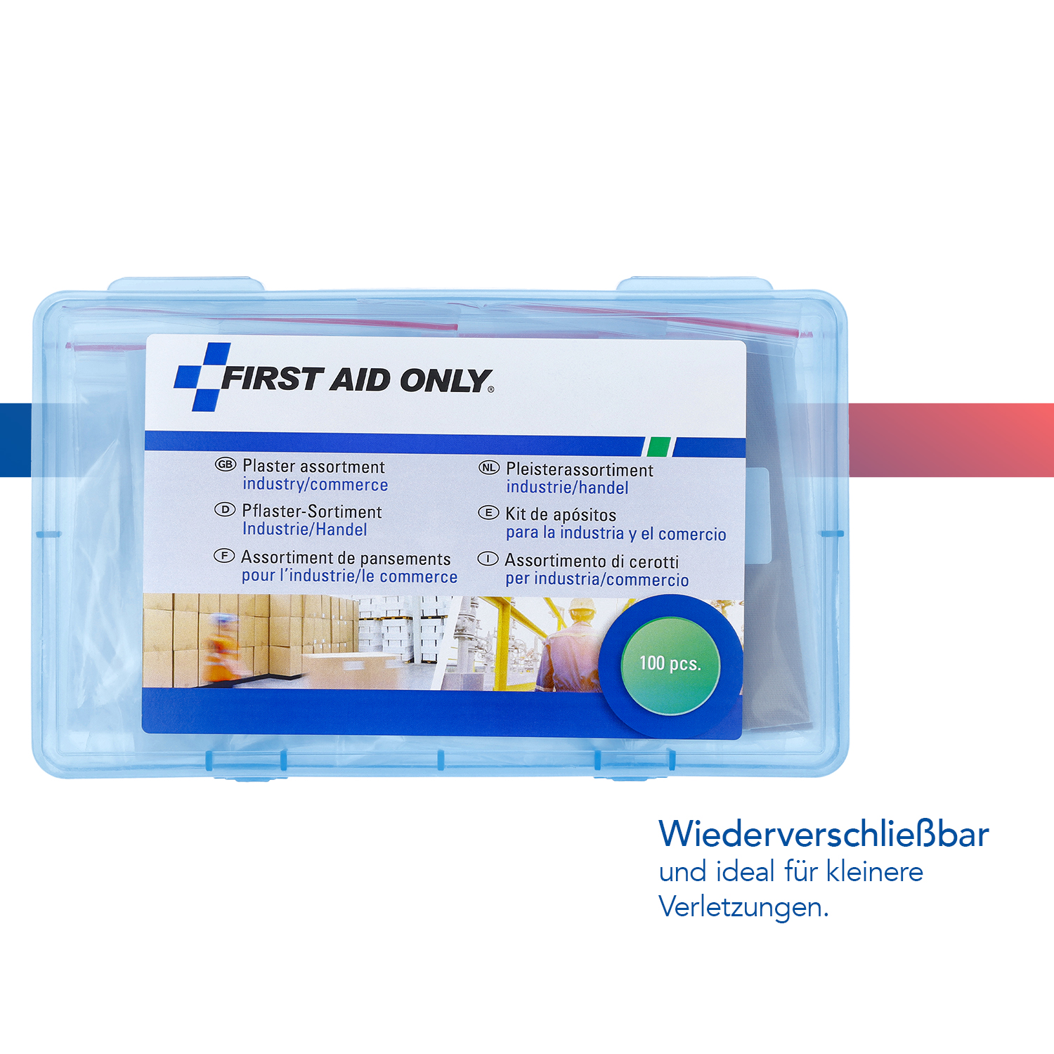 Pflasterset Industrie/Handel (100 Stück)