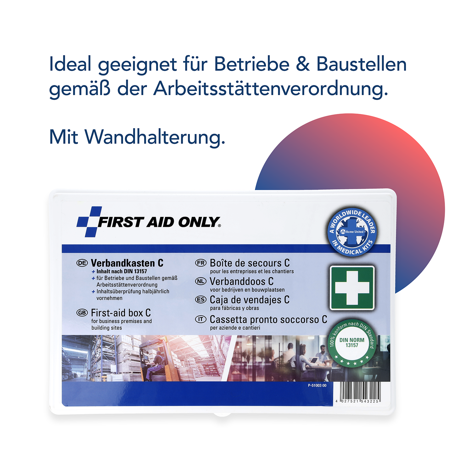 Verbandkasten C DIN 13157