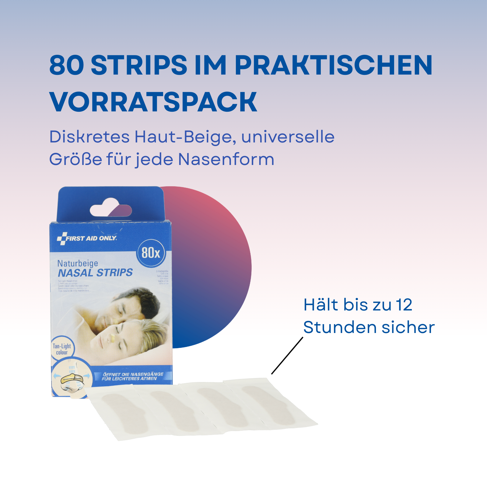 Nasal Strips 80 Stück