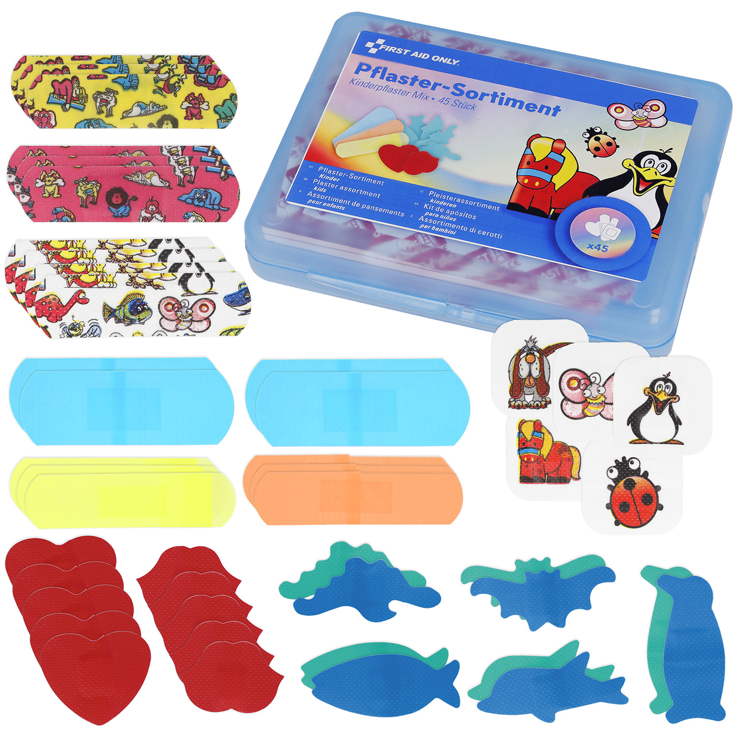Pflasterset Kinder (45 Stück)