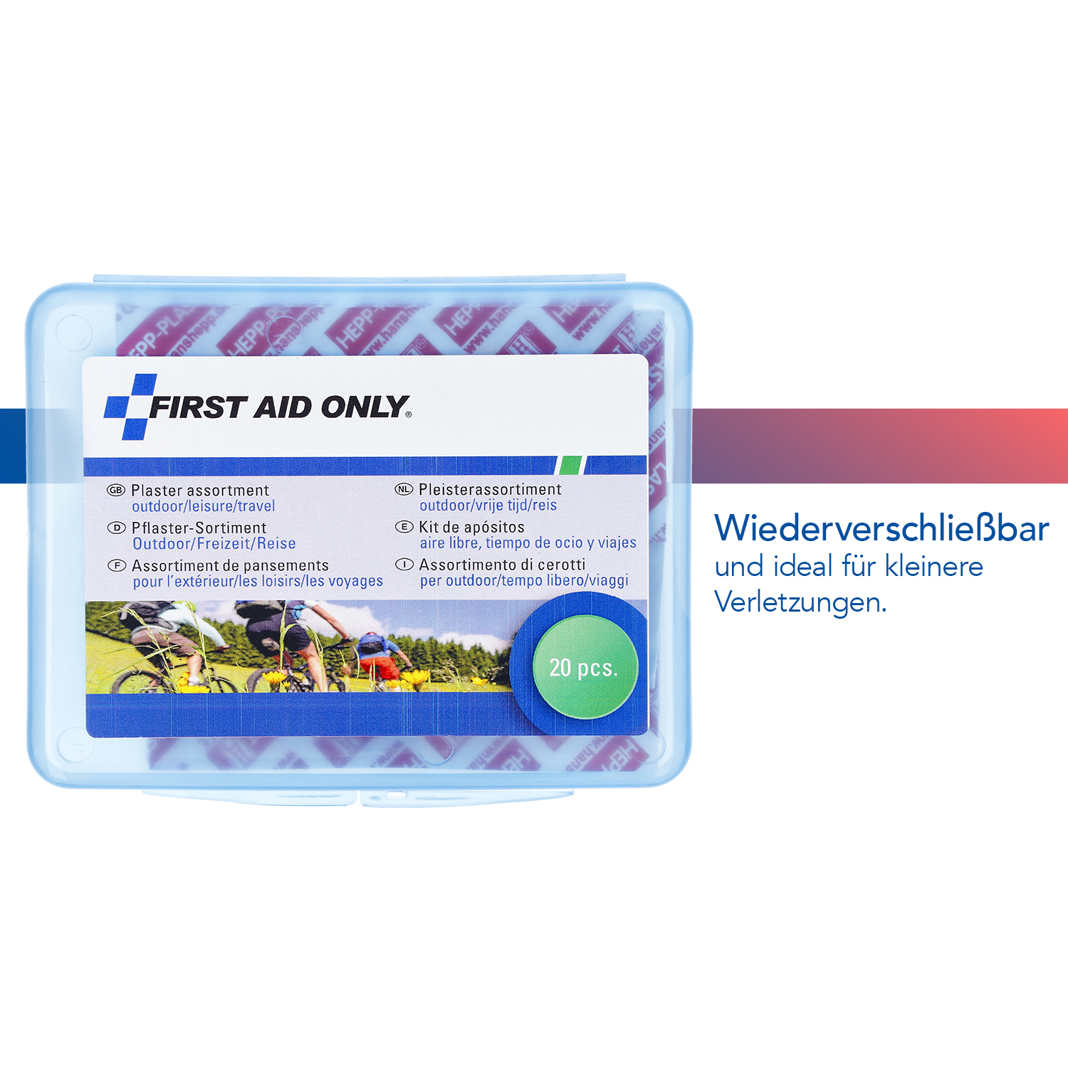 Pflasterset Outdoor/Freizeit/Reise (20 Stück)