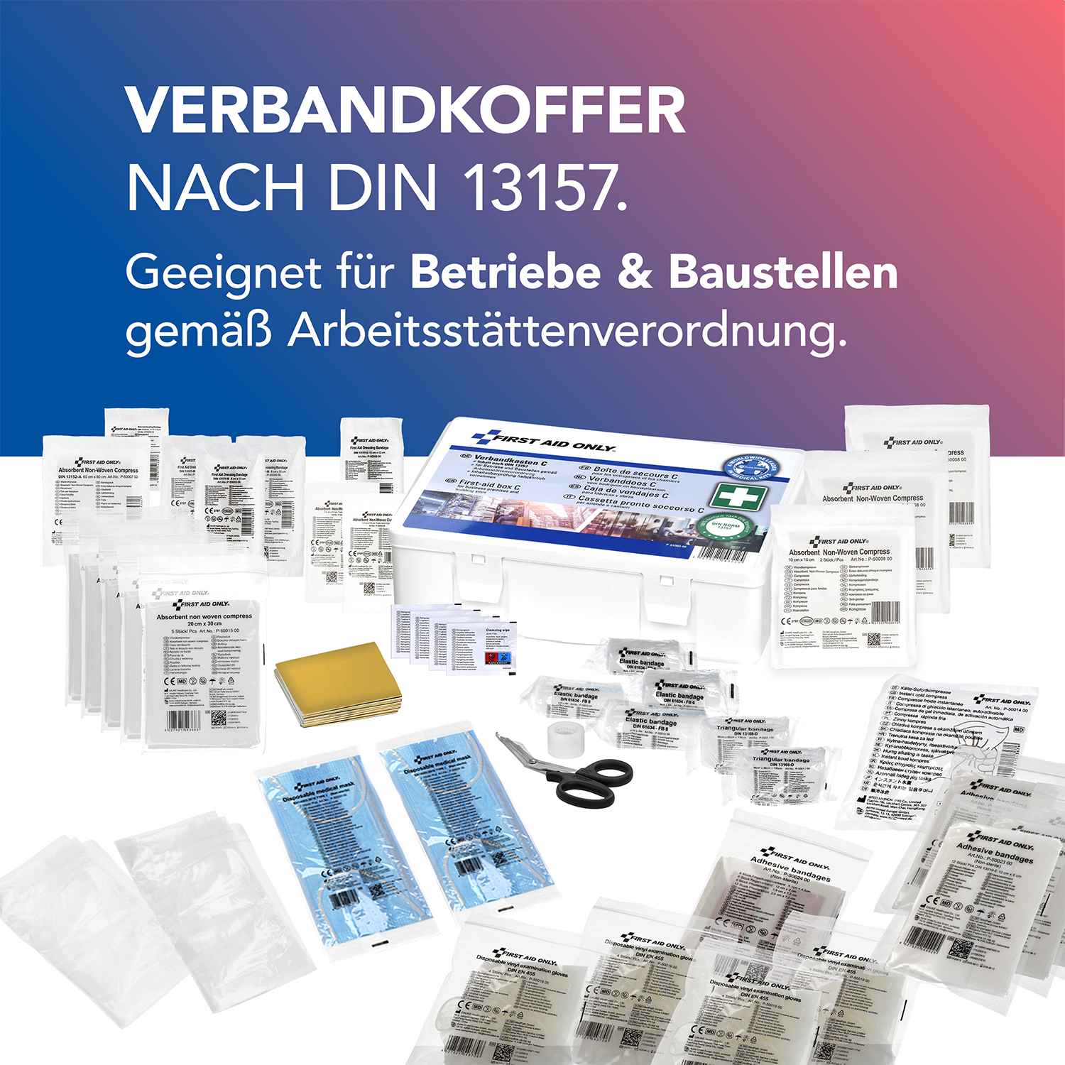 Verbandkasten C DIN 13157