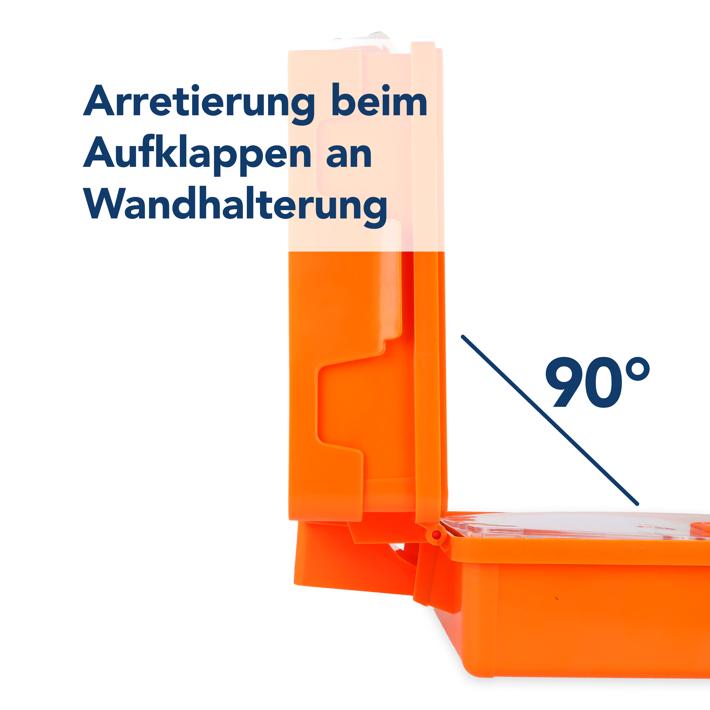 Verbandkoffer DIN 13157 mit Wandhalterung