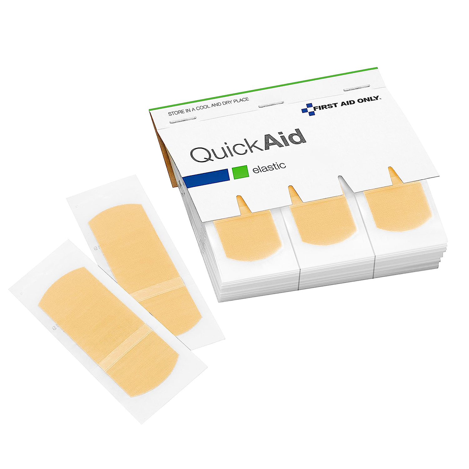 QuickAid Nachfüllpack elastische Pflaster (45 Stück)