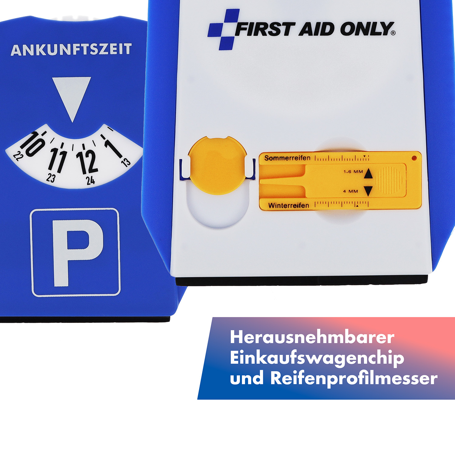 Verbandtasche DIN 13164 für Kfz + 5-in-1 Parkscheibe