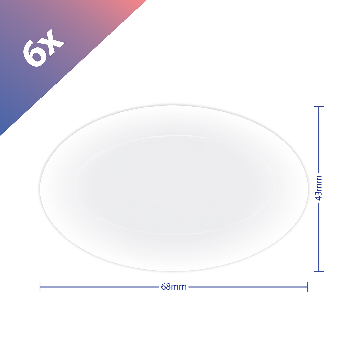 Hydrogel Blasenpflaster 6 Stück