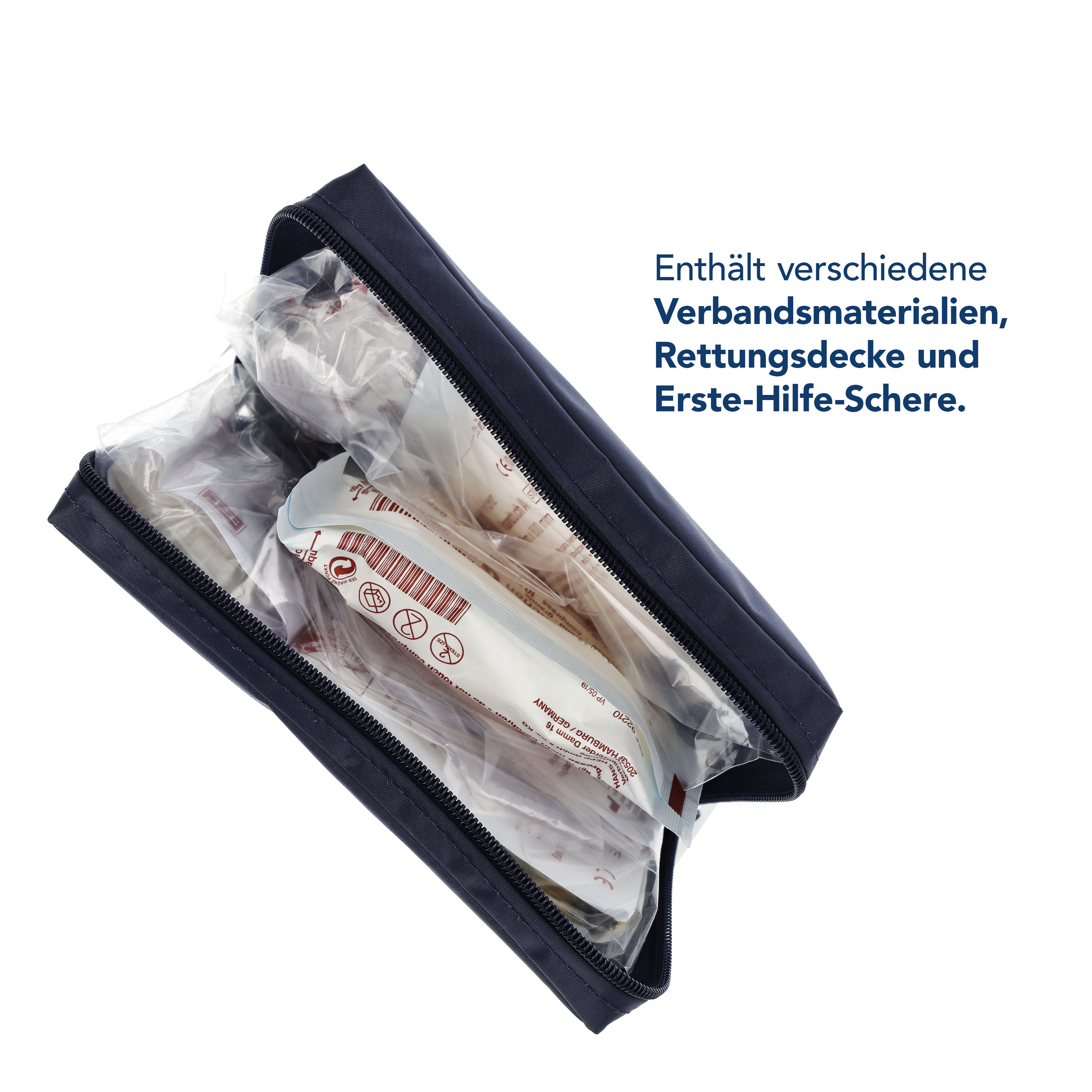 Verbandtasche DIN 13167 für Motorrad