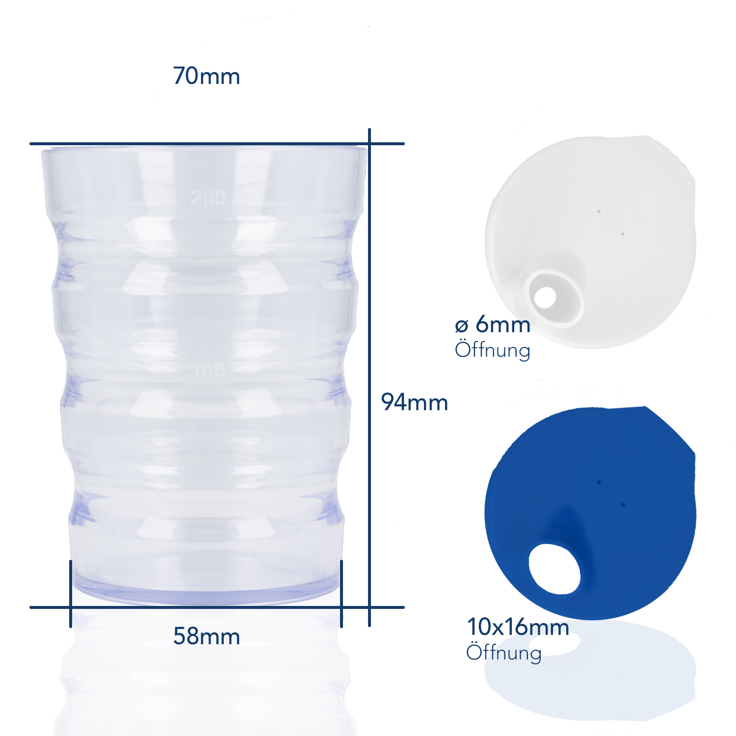 Schnabelbecher mit Griff