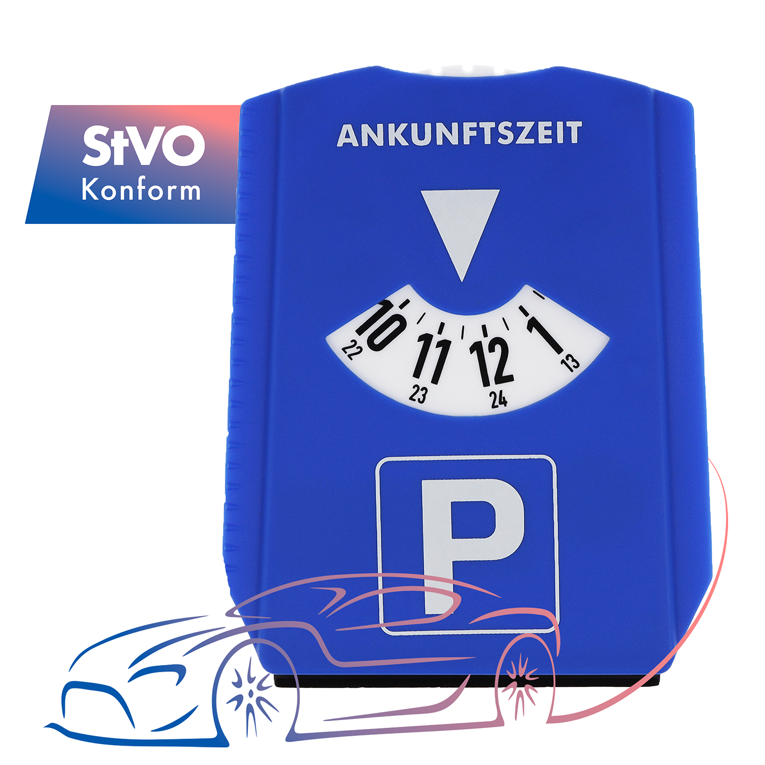 5-in-1 Parkscheibe (3er-Set)