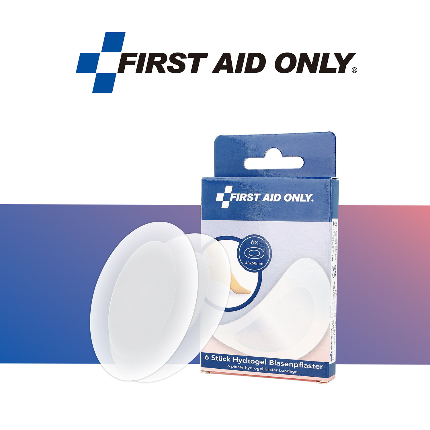 Hydrogel Blasenpflaster 6 Stück