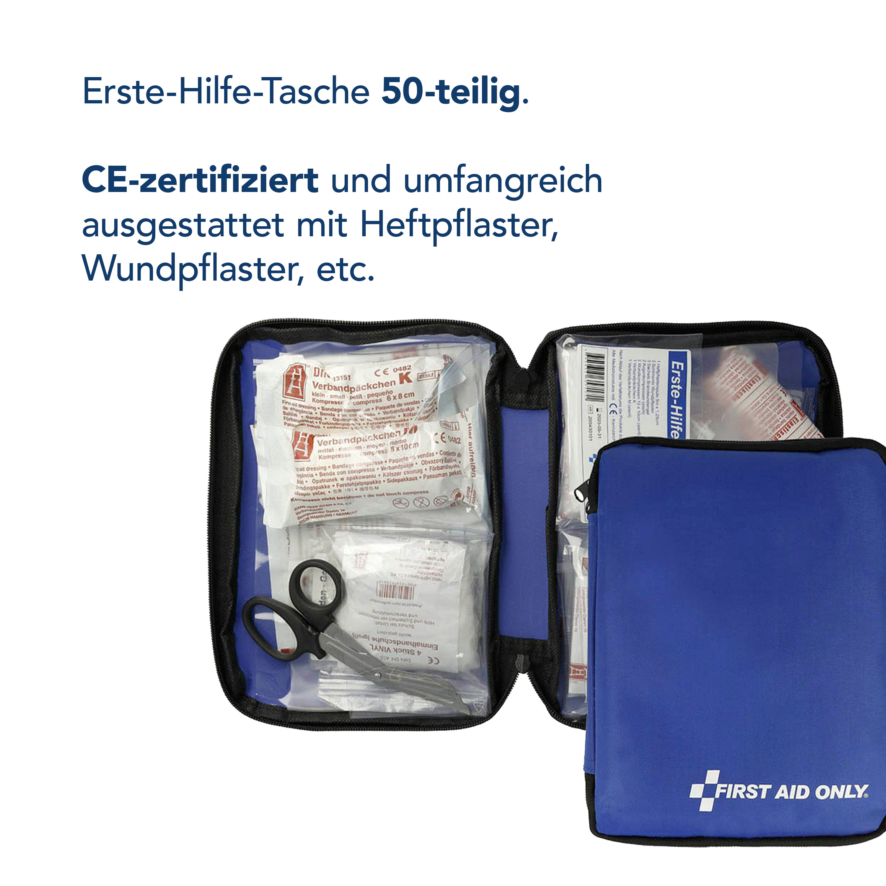 Verbandtasche 50-teilig