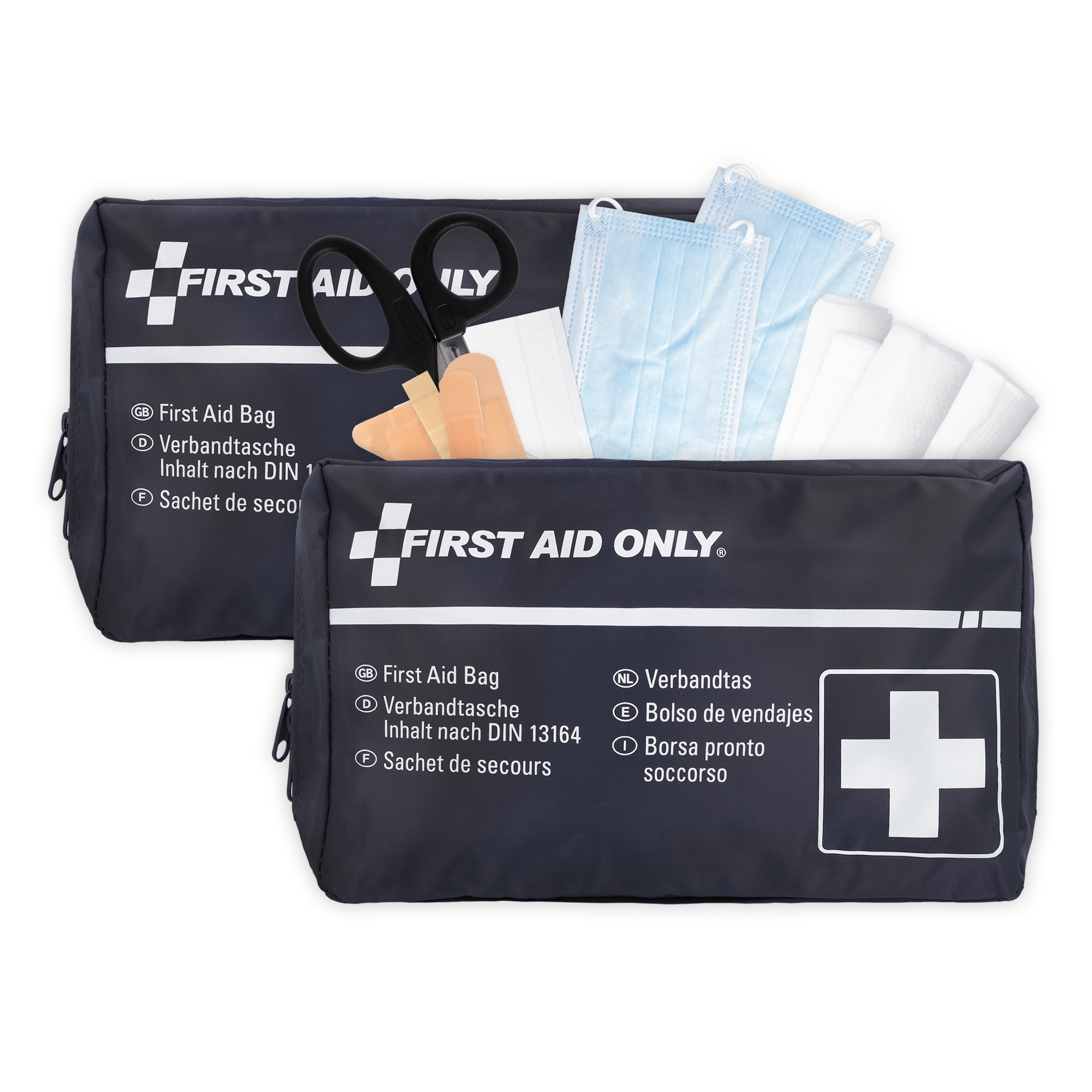 Verbandtasche DIN 13164 für Kfz (2er-Set)