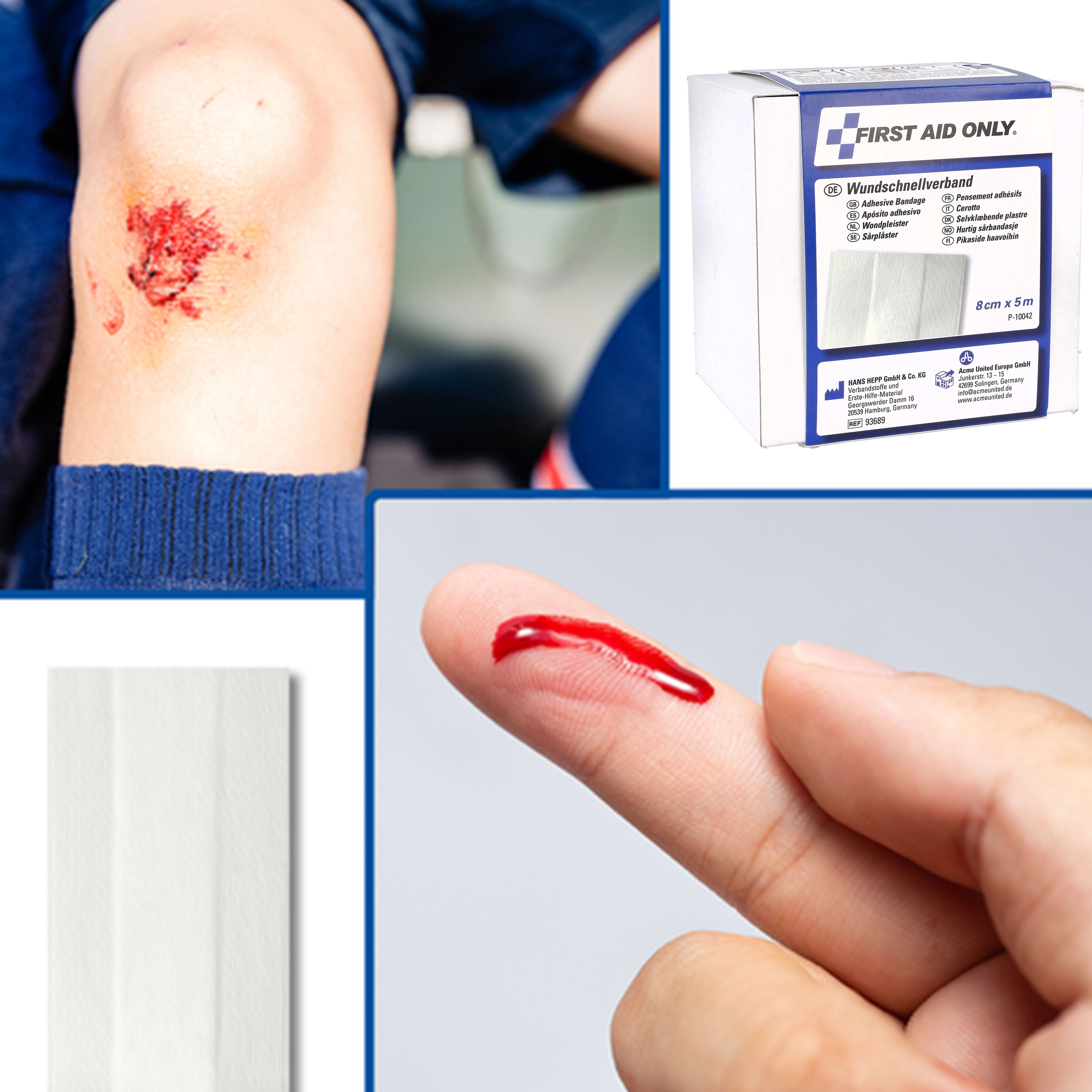 Pflaster Rolle 5 Meter x 8 cm