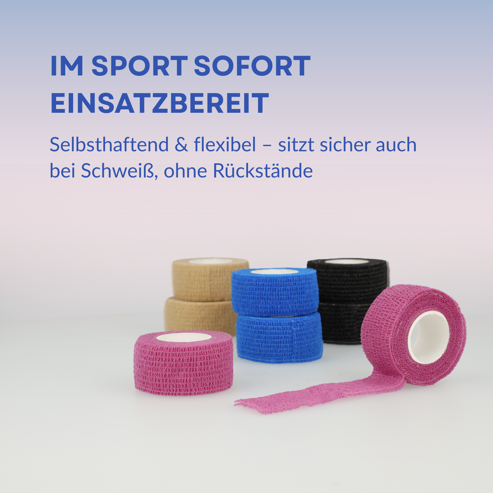 Selbsthaftender Fingerverband Rolle 8 Stück