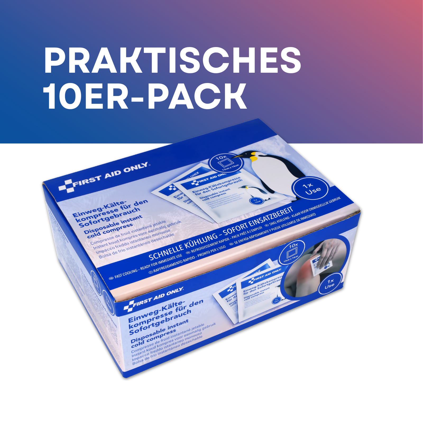 Einweg Kältekompressen 10 Stück