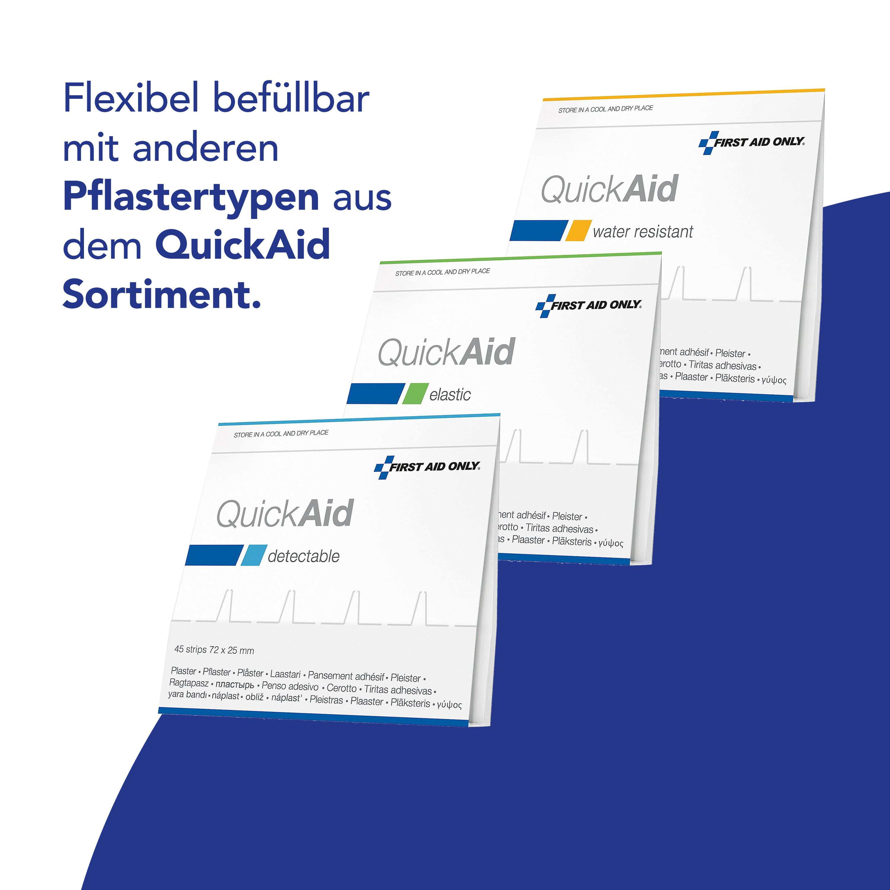 QuickAid Pflasterspender (elastische Pflaster)
