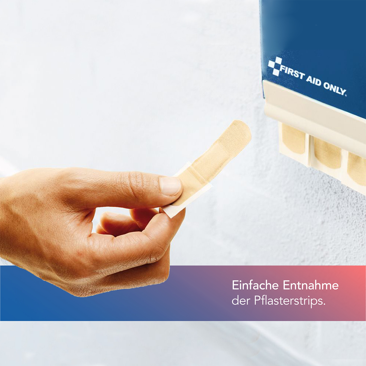 QuickAid Nachfüllpack wasserfeste Pflaster (45 Stück)