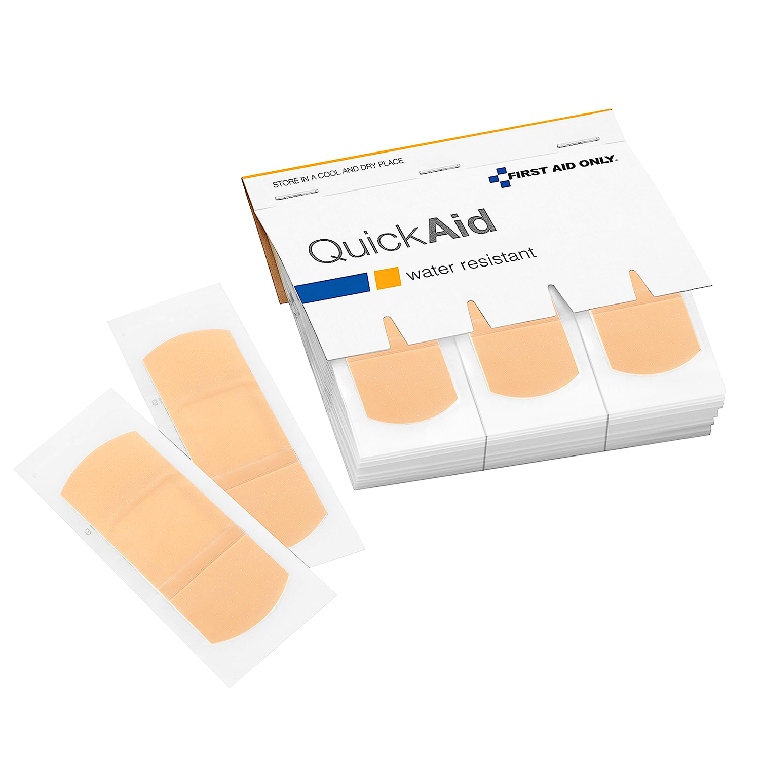 QuickAid Nachfüllpack wasserfeste Pflaster (45 Stück)